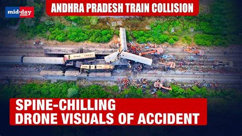 Andhra Train Accident: Drone visuals show extent of tragedy of the train collision in Vizianagaram