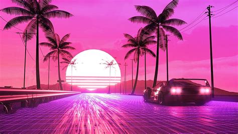 Retro 80s Ride 1440P Resolution , , Background, and, 80s Retro Vintage ...