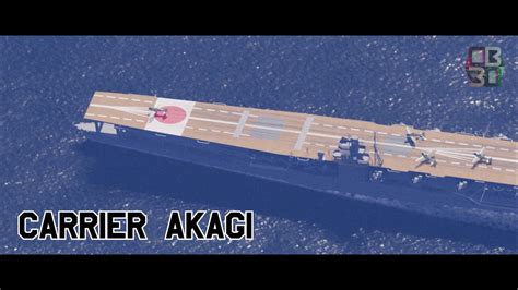 Battle of Midway - Attack on the Akagi Animation - YouTube