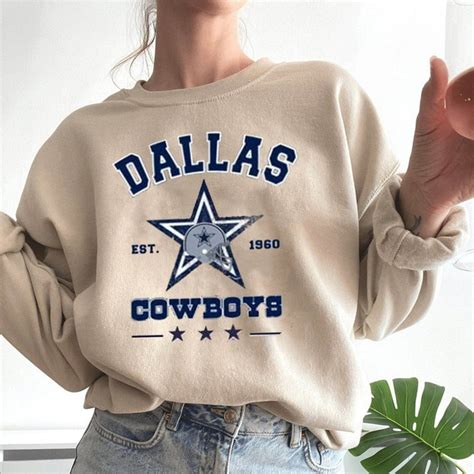 Dallas Cowboys Est 1960 Vintage Dallas Cowboys Shirt - Wiseabe Apparels