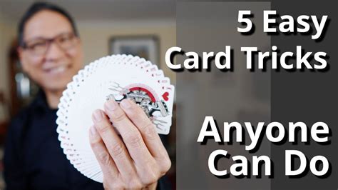 5 Easy Card Tricks That Anyone Can Do - Learn These Amazing Card Tricks ...