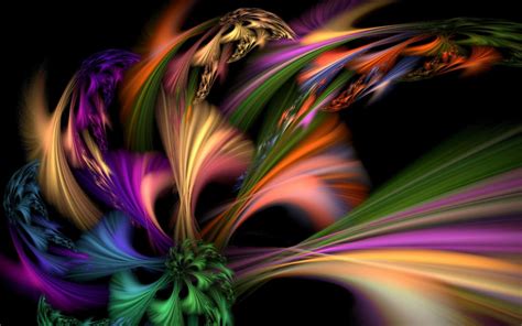 colorful, Fractal, Abstract Wallpapers HD / Desktop and Mobile Backgrounds