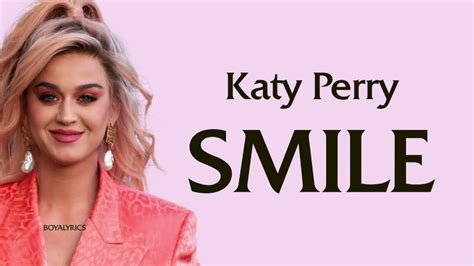 Katy Perry - SMILE (Lyrics) - YouTube