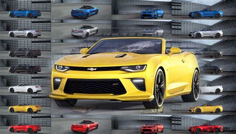 2016 Chevrolet Camaro COLORS