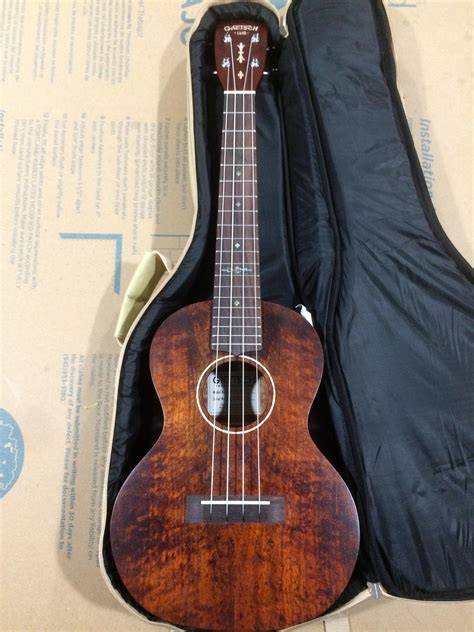 My First Tenor Ukulele! Gretsch G9120-SK : r/ukulele