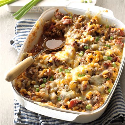 Chili Mac Casserole Recipe | Taste of Home