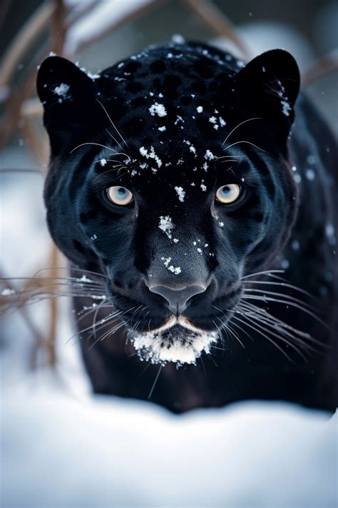 The Snow Panther 3 Free Stock Photo - Public Domain Pictures