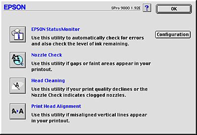 Using the Printer Utilities