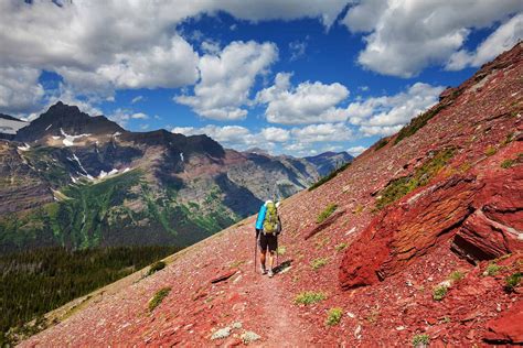 Hiking above Two Medicine Lake in Glacier National Park | Glacier park ...