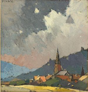 Frédéric Fiebig (1885-1953) | Landscape art, Art painting, Landscape ...