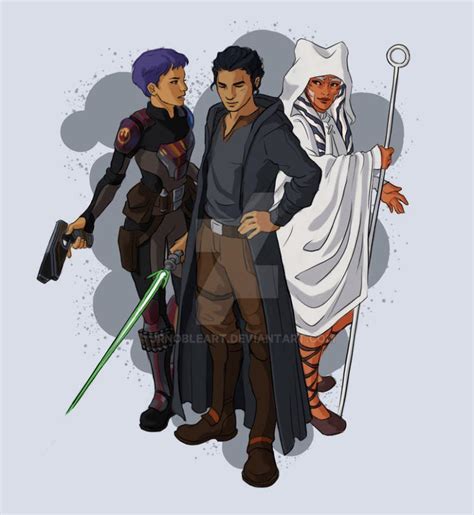 Star Wars Rebels Ezra And Sabine Fanart