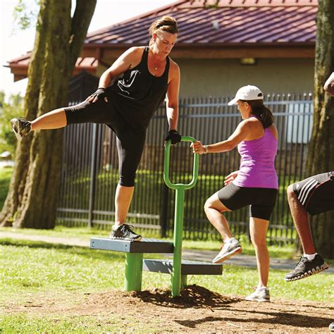 Step Up Station - Outdoor Fitness Equipment - ActionFit