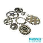 Steampunk Gear Wheels - Assorted 10g | Multifilla