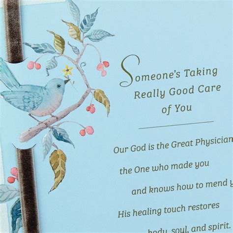 God Is the Great Physician Religious Get Well Card - Greeting Cards ...