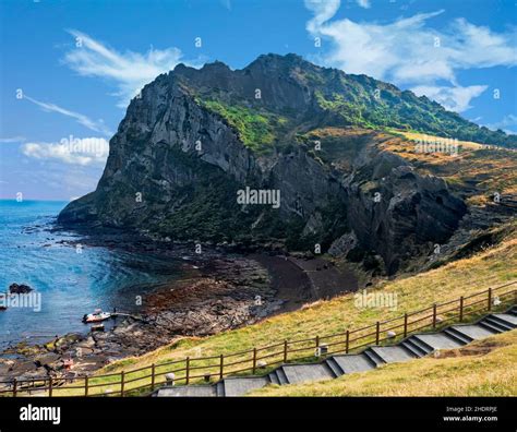 jeju, seongsan ilchulbong, sunrise peak Stock Photo - Alamy