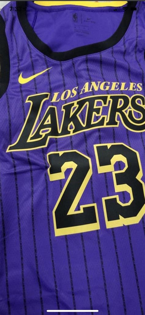 Leaked Lakers City Edition Jersey : r/lakers