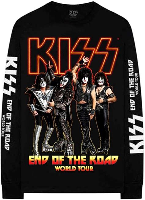 Longsleeve Kiss End of The Road Tour Official Tee T-Shirt Mens Unisex ...