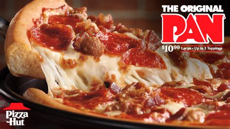 Pizza Hut Serves Up Its Often Imitated, Never Duplicated Original Pan® Pizza At An Unbeatable ...