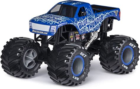 Monster Jam Blue Thunder Truck True Metal 1:24