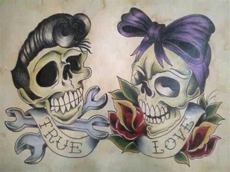 True Love | Rockabilly tattoos, Art tattoo, Love tattoos