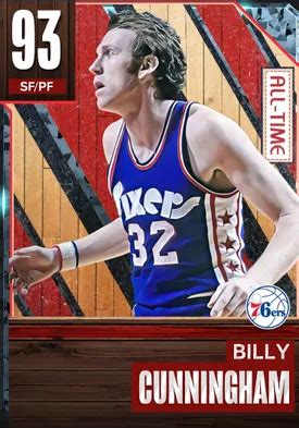 NBA 2K23 | 2KDB Diamond Billy Cunningham (93) Complete Stats