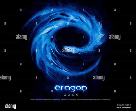 MOVIE POSTER, ERAGON, 2006 Stock Photo - Alamy