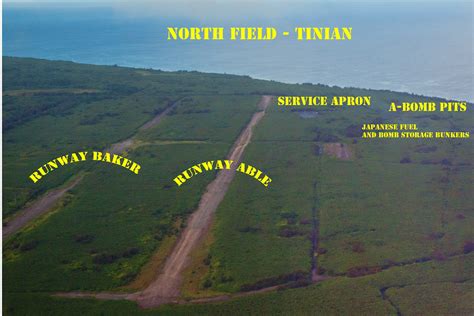 Tinian North Field Aerial View | The tiny Pacific island of … | Flickr