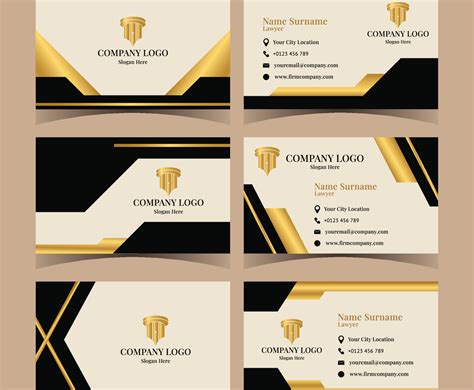 Formal Office Business Cards Design Vector Art & Graphics | freevector.com