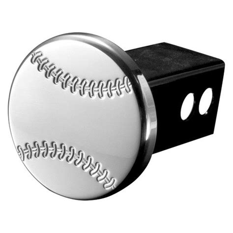 AMI® 1031 - Polished Baseball Hitch Cover for 2" Receivers