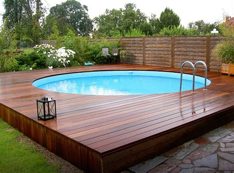 15 Stunning Above Pool Wooden Deck Design Ideas – PAPPERY | Backyard ...