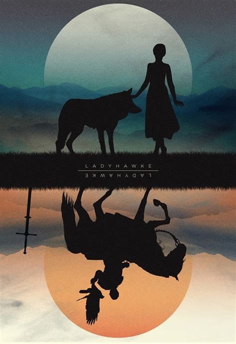 Ladyhawke (1985) ~ Alternative Movie Poster by Javier Lainez #amusementphile Ps Wallpaper, Color ...