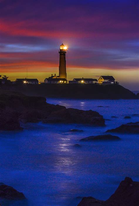 Pigeon Point Lighthouse Sunrise - William McIntosh Photography | Lighthouse, Places to visit ...