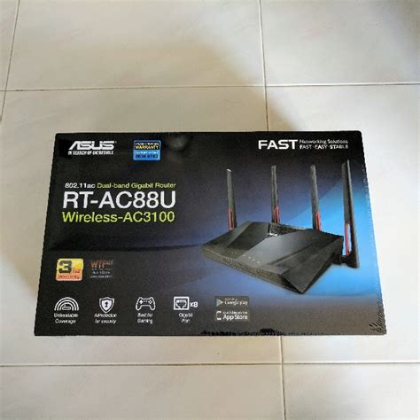 Asus RT-AC88U Wireless Router, Computers & Tech, Parts & Accessories, Networking on Carousell