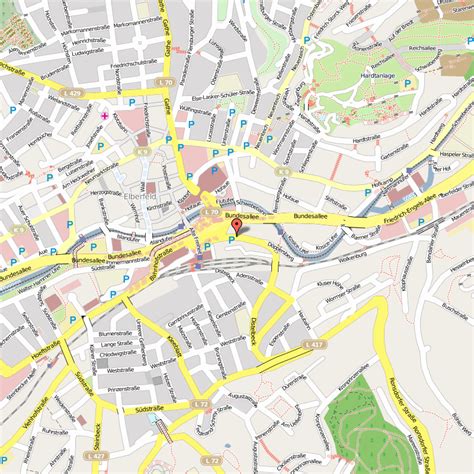 Wuppertal Map - Germany