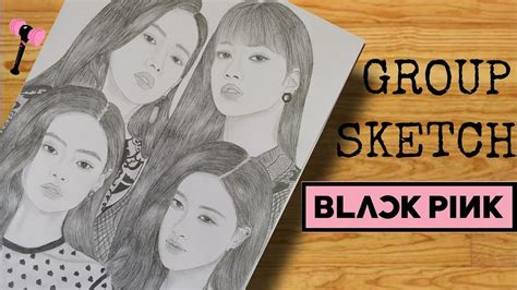 Blackpink Members Pencil Sketch ~ Pin By Young Jay's On Blackpink Art Sketches | Bodenowasude