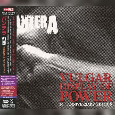 Vulgar Display Of Power (20th Anniversary Edition) - Pantera mp3 buy, full tracklist