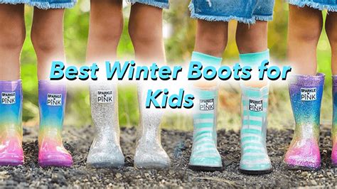 Best Kids Boots For Winter | Sparkle In Pink