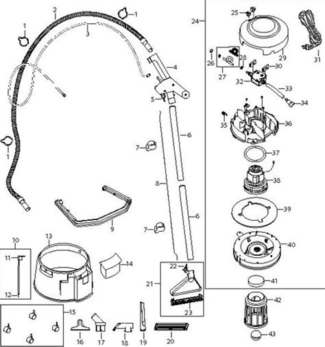 Bissell Big green 1671 1672 Deep Cleaner Repair Parts