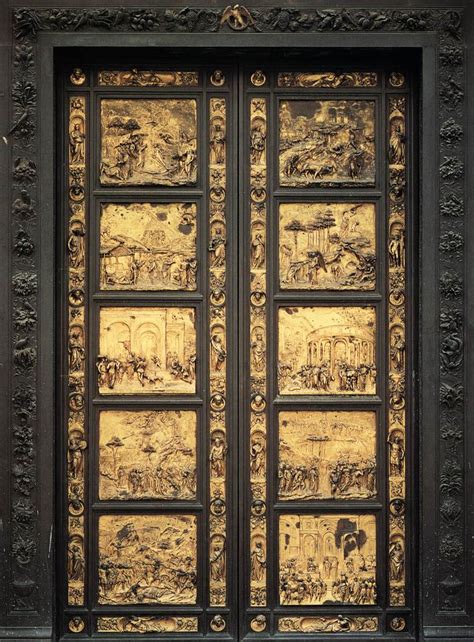 Eastern Doors of the Baptistery in Florence (Porta del Paradiso)