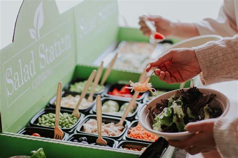 Catering Landing Page | The Salad Station