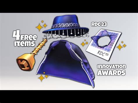 How to get the free UGC items in Roblox Innovation Awards 2023?