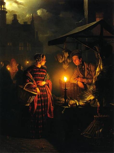 Barry Lyndon's Candlelight Scenes: (2) Though 19th century - not 18th century - painters ...