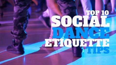 Top 10 Social Dance Etiquette Tips - YouTube