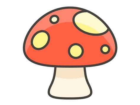 Mushroom Emoji Icon PNG Transparent Emoji - Freepngdesign.com