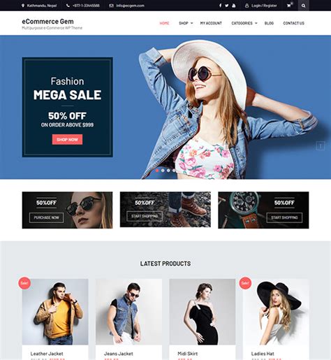 eCommerce Gem - Beautifulthemes