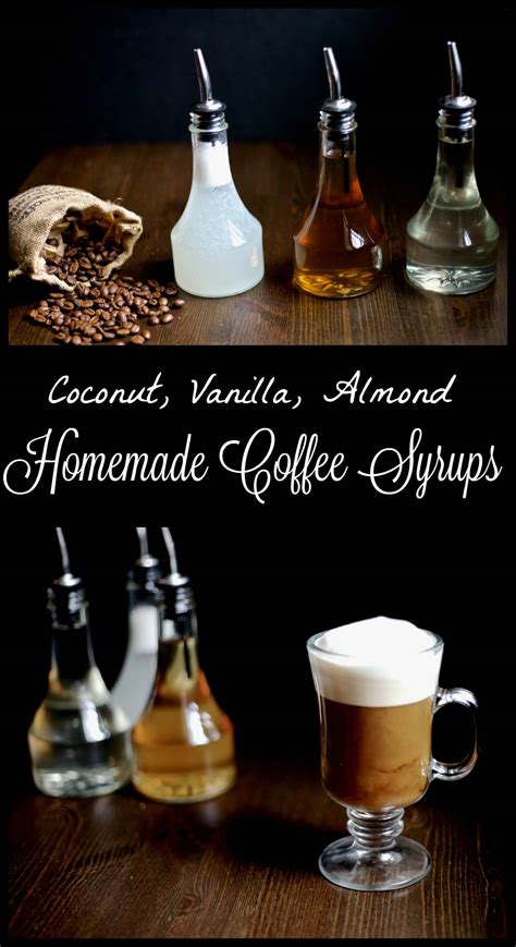 Homemade Flavored Coffee Syrups | The Domestic Dietitian