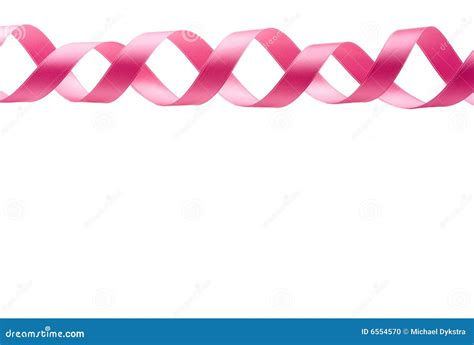 Pink Ribbon Border Clip Art