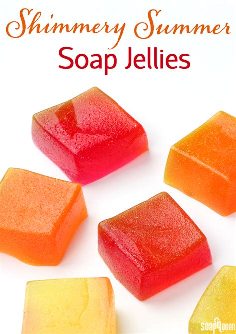 Shimmery Summer Soap Jellies Tutorial - Soap Queen