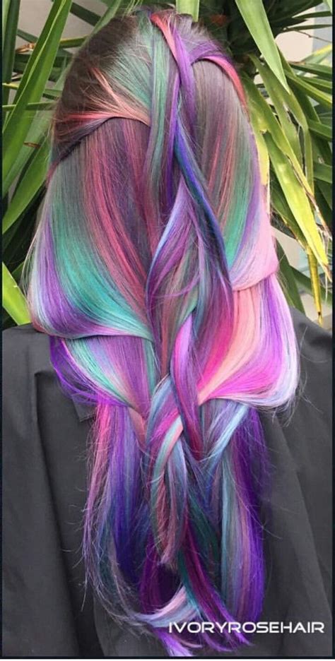 Purple electric dyed hair color | Long purple hair, Hair dye colors, Dyed hair