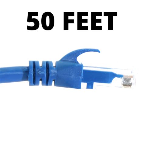 Blue 50 Feet Cat6 cable | Dynacable